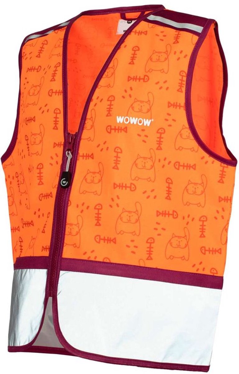 Wowow pour enfants gilet zippy orange xs