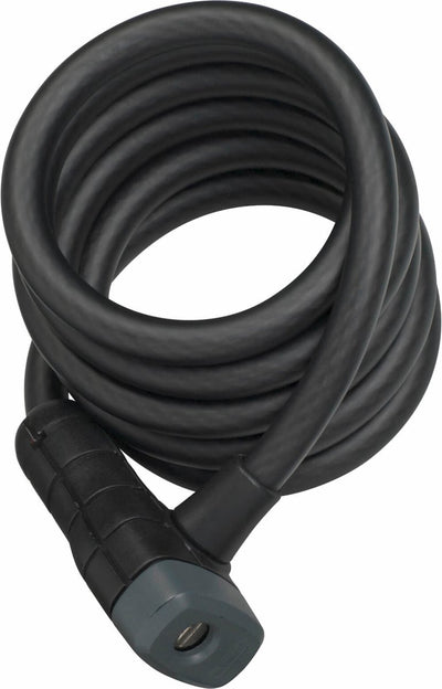 ABUS SPIRAL CABLE LOCK 6512K 180 12 BK SCMU - 180 cm - noir