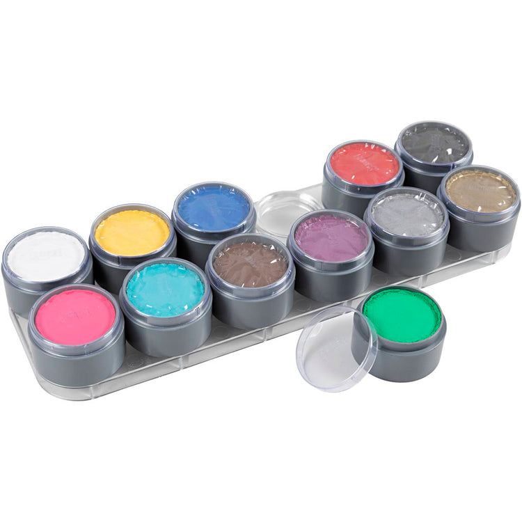 Maquillage Grimas - palette de maquillage, différentes couleurs, 12x15 ml 1 pièce