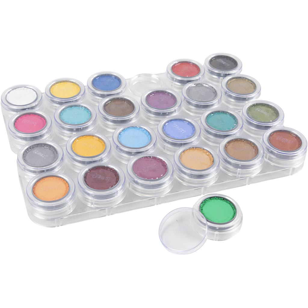Maquillage Grimas - palette de maquillage, différentes couleurs, 24x2,50 ml 1 pièce