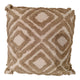Coussin ambiance Mansion siziano blanc naturel 45x45cm