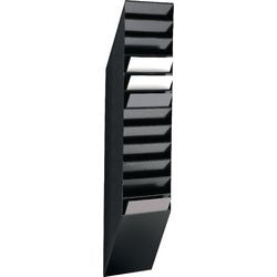 Porte-brochures durable flexibox 12 a4 noir