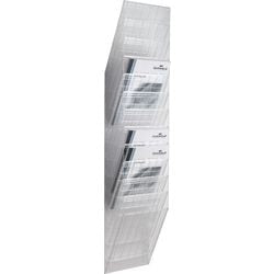 Porte-brochures durable flexibox 12 a4 transparent