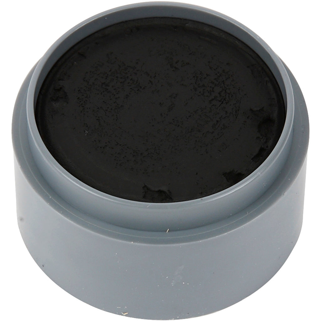 Peinture pour le visage Grimas, noir, 15 ml 1 boîte