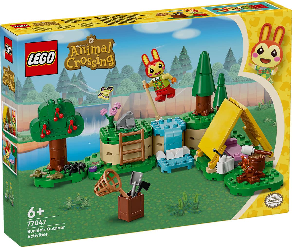Lego Lego Animal Crossing 77047 Camping avec Bunnie