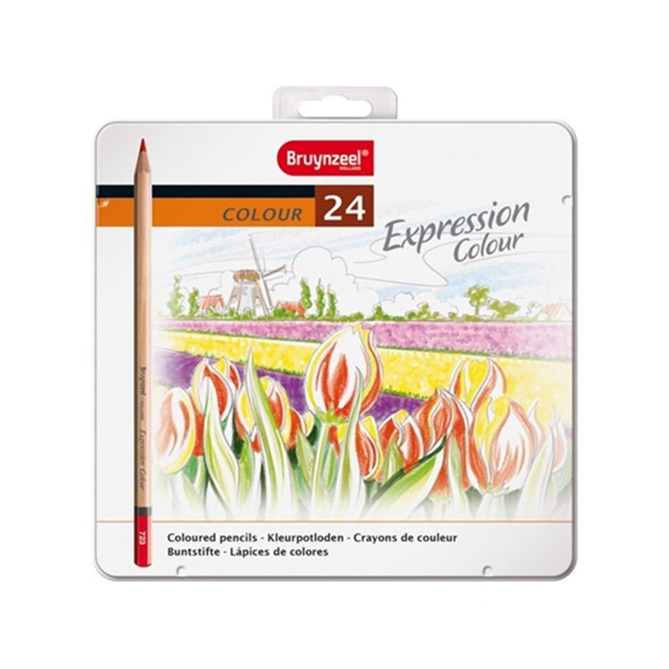 Crayons de couleur Bruynzeel 24pcs expression
