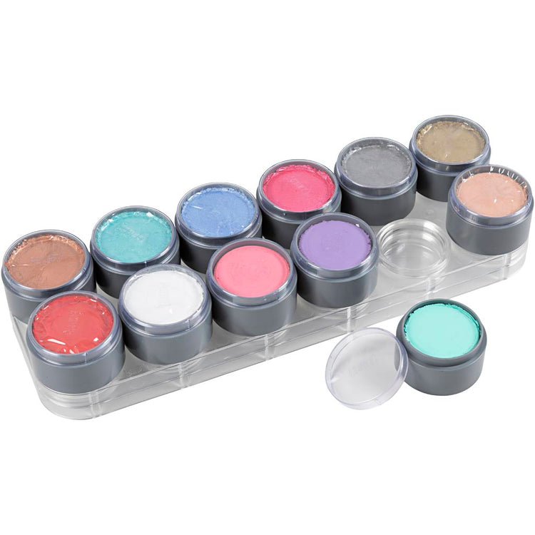 Maquillage Grimas - palette de maquillage, différentes couleurs, 12x15 ml 1 pièce