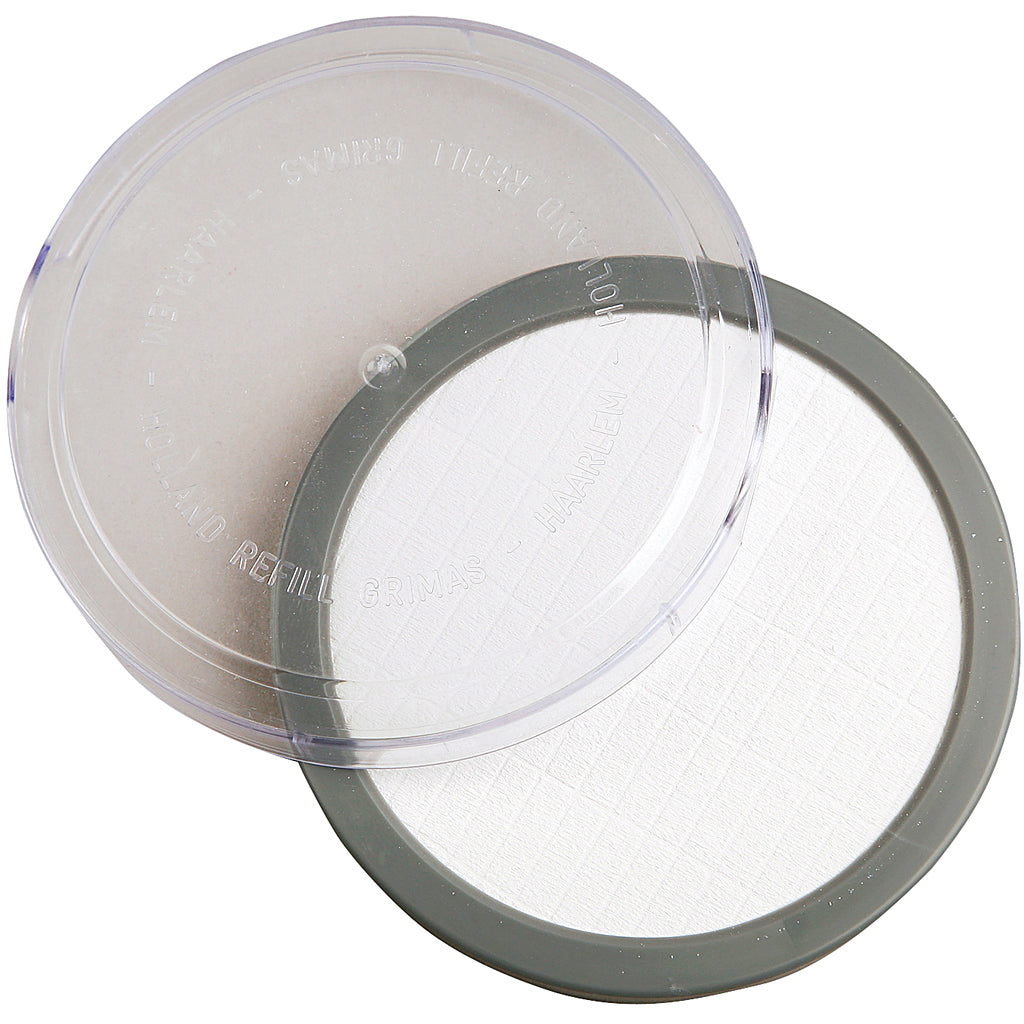 Peinture pour le visage à gâteau Grimas, blanche, 35 gr 1 boîte