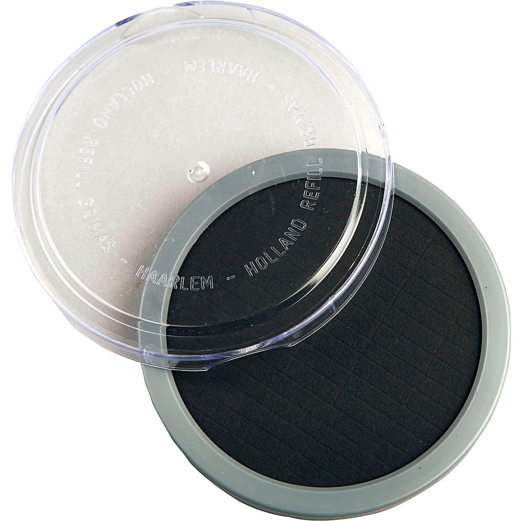 Peinture pour le visage Grimas Cake, noire, 35 gr 1 boîte