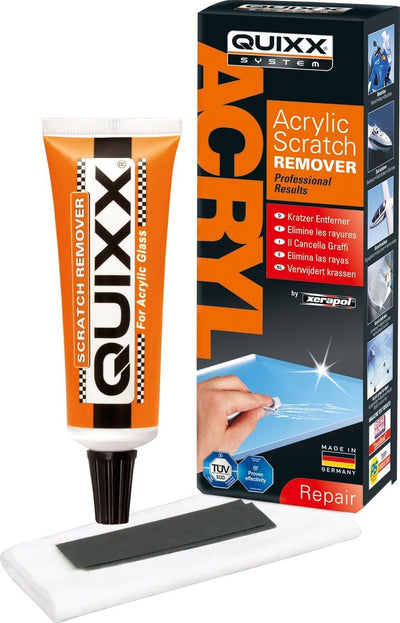 Quixx anti-rayures acrylique pour verre acrylique 50 gr. 4 pièces
