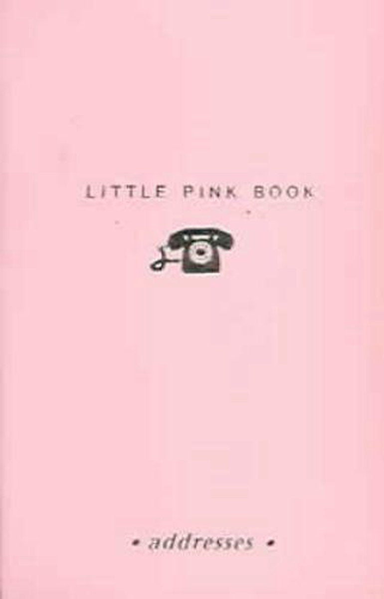 Carnet d'adresses Peter Pauvre le petit livre rose
