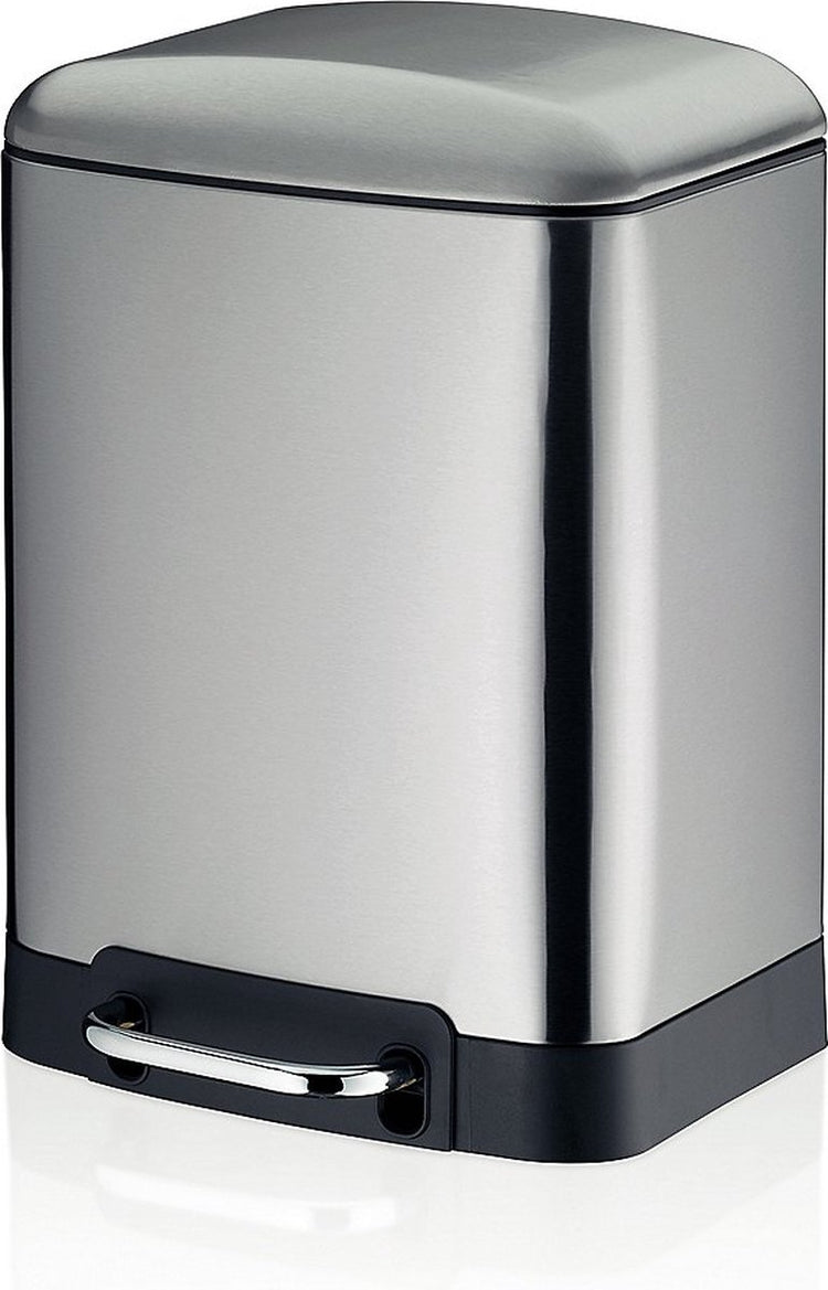 Poubelle Kela en acier inoxydable, 6 l - | davino