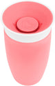 Munchkin miracle anti-fuite 360° gobelet - gobelet - gobelet d'entraînement pour bébé et enfant - 296 ml - rose