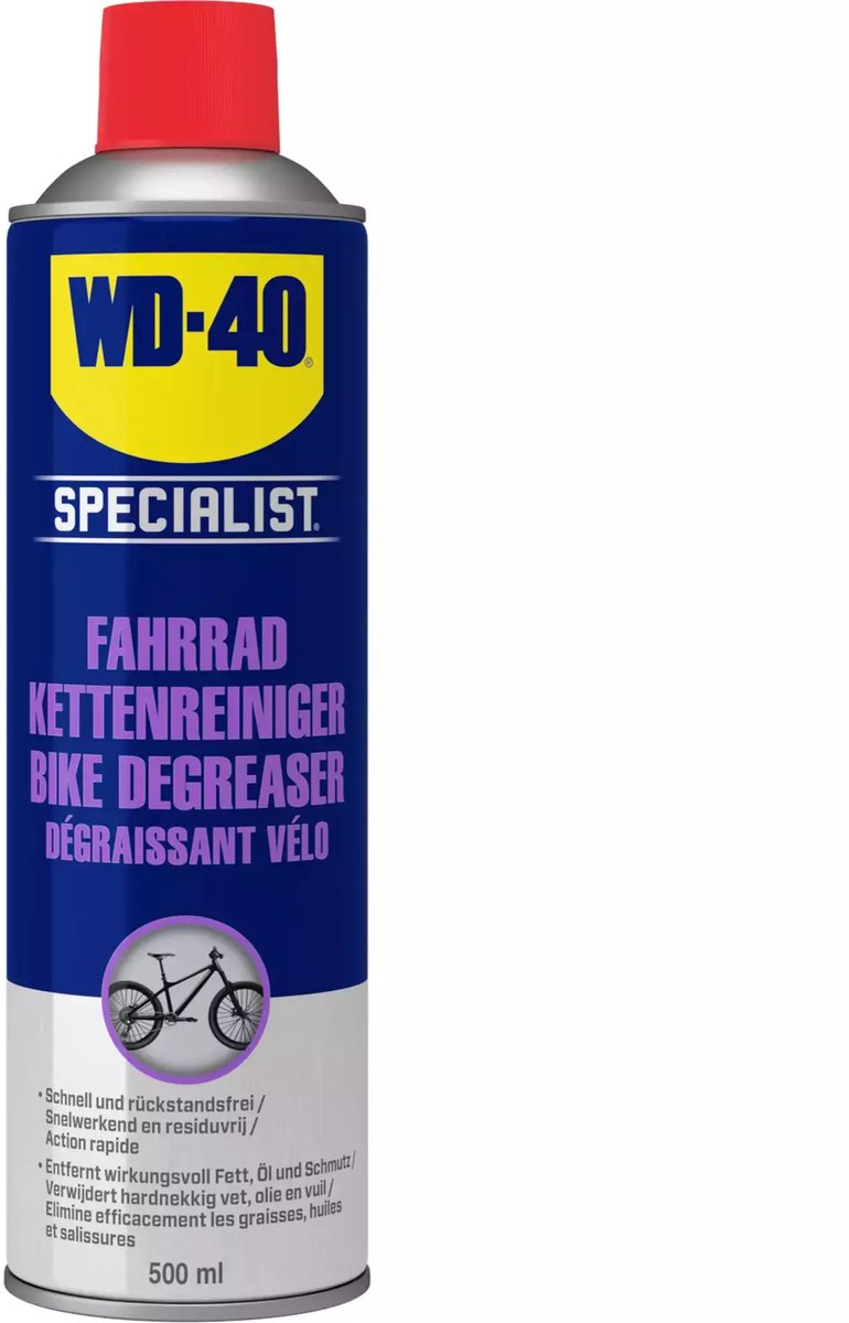 WD40 Specialist Dégraissant Vélo 500ml