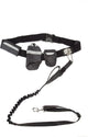 Beeztees ensemble de jogging mains libres - sports canins - nylon - noir