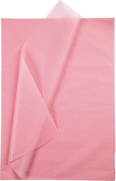 Creativ Company Paper de tissu rose 10 feuilles 14 gr, 50x70cm