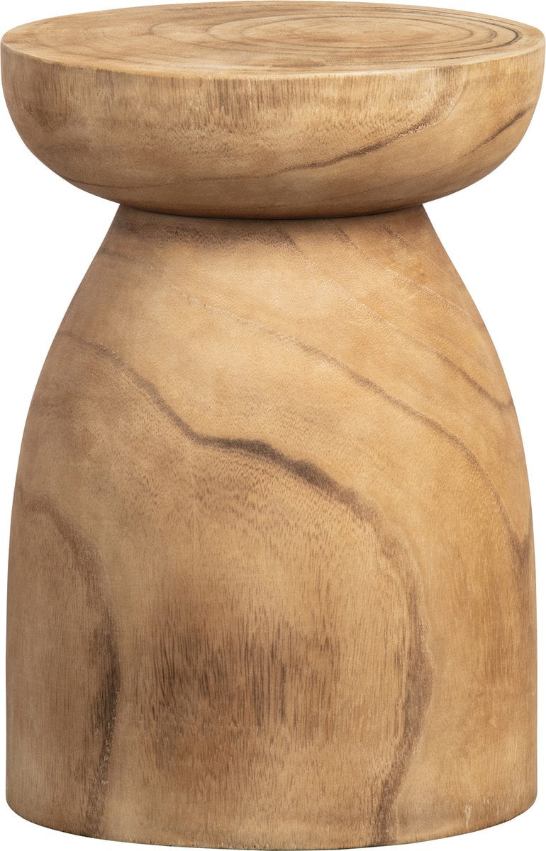 Tabouret Woood bink - bois - naturel - 40x28x28