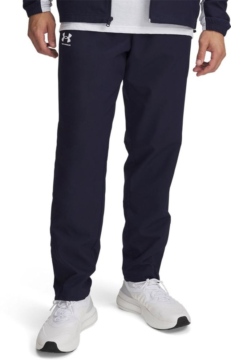 Under Armour UA Rival WVN Coupe-vent PNT-Blu Ensemble de vêtements de sport pour hommes - Midnight Navy Midnight Navy White