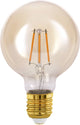 Lampe LED Eglo - E27 - ø 8 cm - ambre - 2200k - 350 lumen
