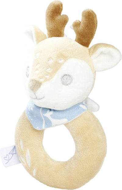 Simba nicotoy - peluche hochet cerf - peluche - peluche - 18cm - à partir de 0 m
