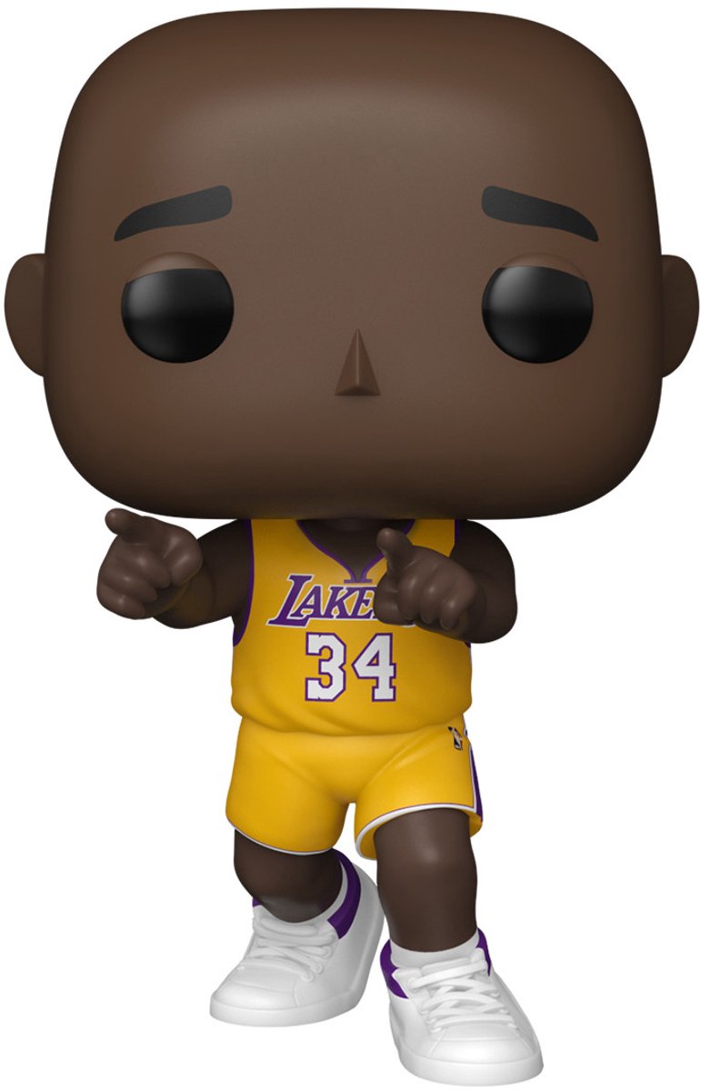 Funko-pop ! nba (basketball) : lakers - shaq (célébration de la wcf 2000) #208