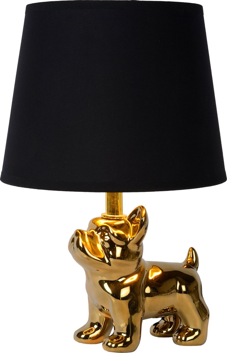 Lucide extravaganza sir Winston - lampe de table - 1xe14 - or
