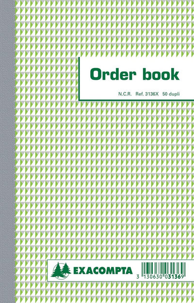 Carnet de commande 3136x 13,5x21cm ligne 2 volets nl fr