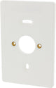 Merten uni plaque de montage en saillie combinaison blanc polaire