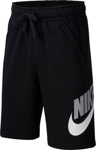 Nike b nsw club + hbr short ft pantalons de sport pour garçons - taille xs