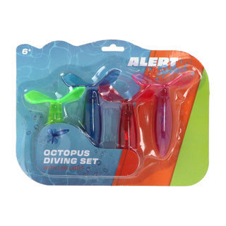 Poux de plongée Octopus 4 pièces avec de la lumière