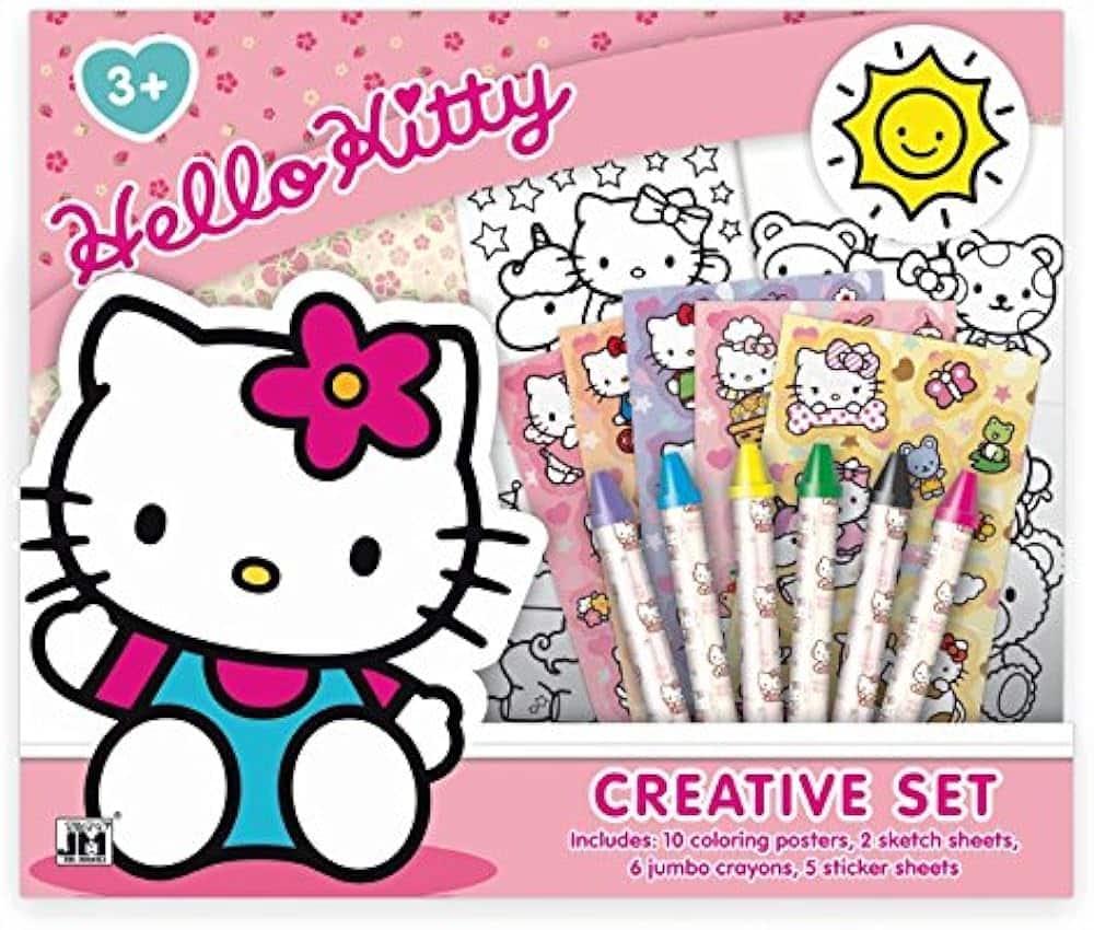 Intro Hello Kitty 23 Ripper Color Set with wasco marqueurs