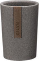 Gobelet pour brosse à dents sur pied Sealskin Pierra - gris