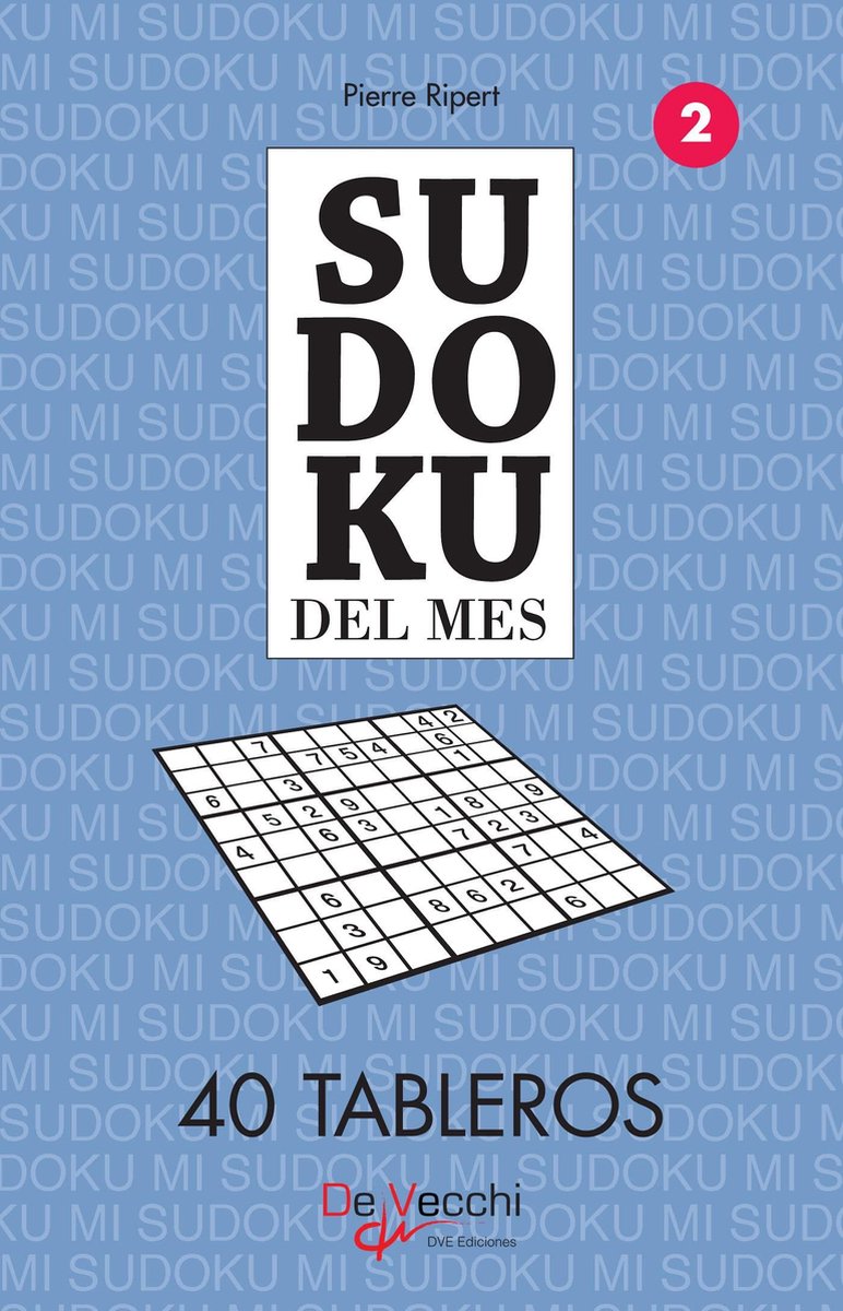 Sudoku par mois 2 - 40 tables