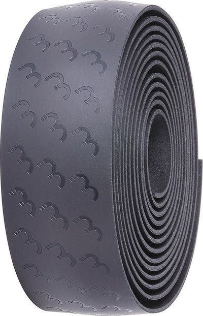 Ruban de guidon Bbb cycling vélo de course - adhérence maximale - ruban de guidon autocollant - longueur : 200 cm - épaisseur : 2,5 mm - incl. capuchons de guidon - noirs - ultraribbon bht-15
