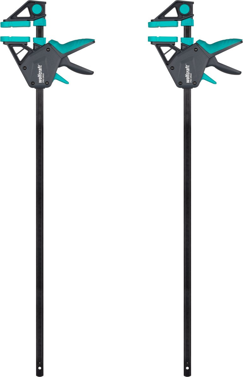 Wolfcraft - 2 pinces à colle pro ergo - 700 mm - 8677060