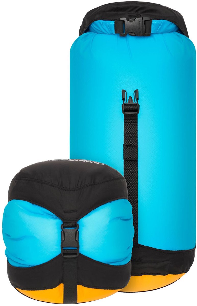 Sea to summit pack bag evac sac étanche à compression ultraléger 8 l bleu atoll bleu