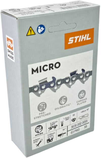 Pic Accessoires Chaîne De Scie Stihl | 3 8 p co micro 3 (pm3), 1,3 mm, 40 cm - 36360000055