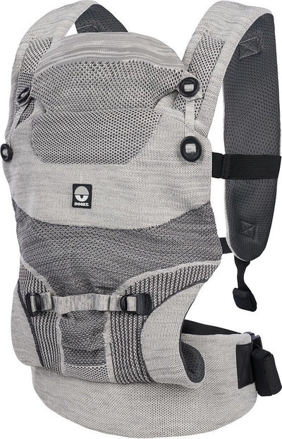 Porte-bébé Dooky - porte-bébé terra nova gris - porte-enfant - porte-bébé et porte-bébé 3,5-15 kg - position M ergonomique - porte-dos - réglable et respirant - porte-bébés - porte-bébé