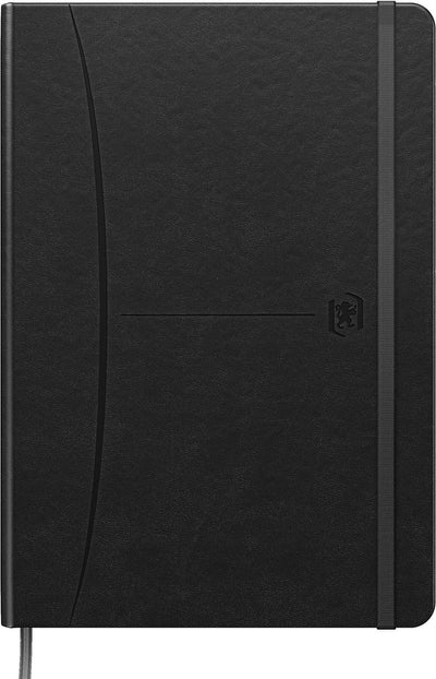 Carnet oxford 400154942 cuir artificiel noir