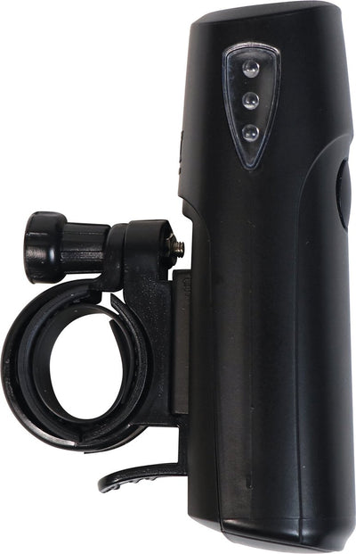 Dresco phare vélo - éclairage vélo - sport - 1 LED - noir