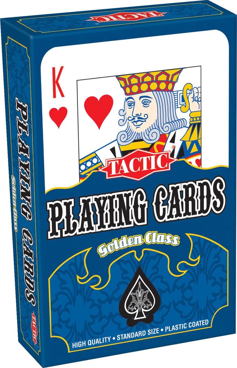Cartes à jouer tactiques de classe dorée