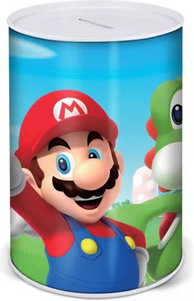 Stor super mario tirelire en métal (10 x 15 cm)