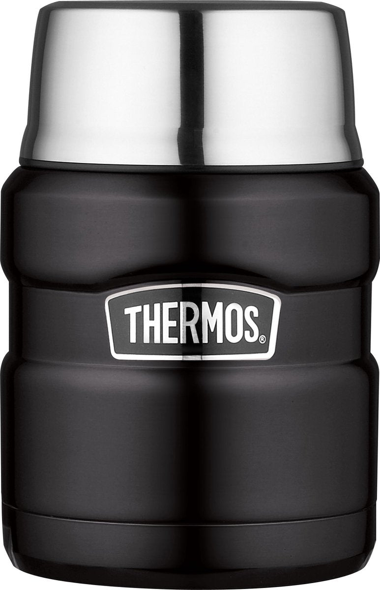 Conteneur alimentaire Thermos king - 47 cl - noir mat