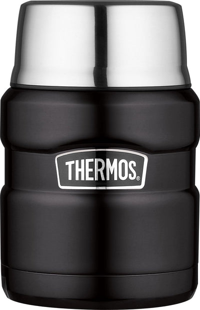 Conteneur alimentaire Thermos king - 47 cl - noir mat