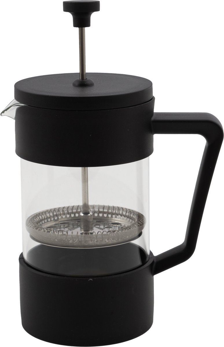Cafetière à piston Point-virgule en verre noir 600ml