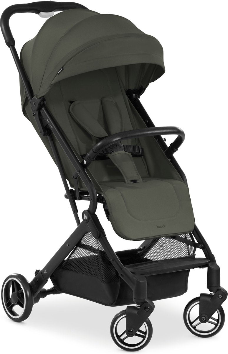 Hauck travel n care buggy - pratique et compact - olive foncé