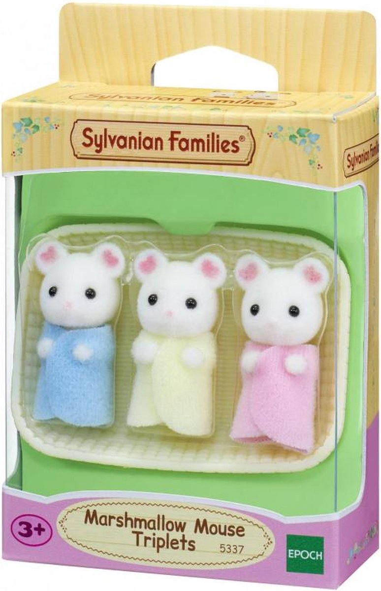 Familles sylvaniennes sylvaniennes 5337 Triplés Marshmellow Mouse