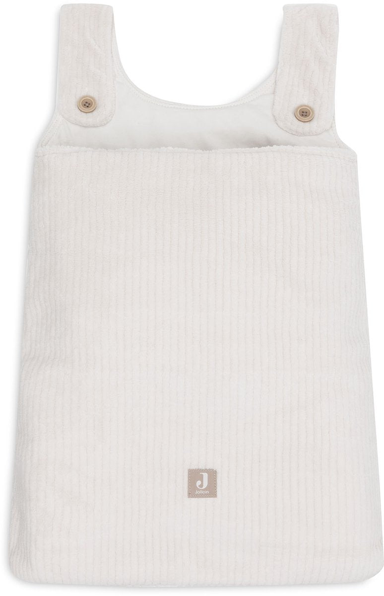 Sac boîte Jollein - 65x42cm - côtes nuageuses - flocons d'avoine - sac de rangement boîte