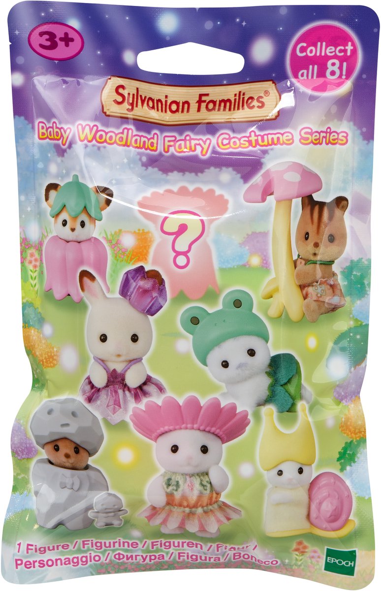 Familles Sylvanian – 5872 – figurine surprise – fée des forêts – figurine secrète