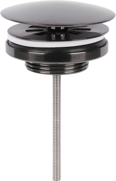 Bouchon de vidange Differnz gun metal - toujours ouvert - ø 72 mm - avec vis